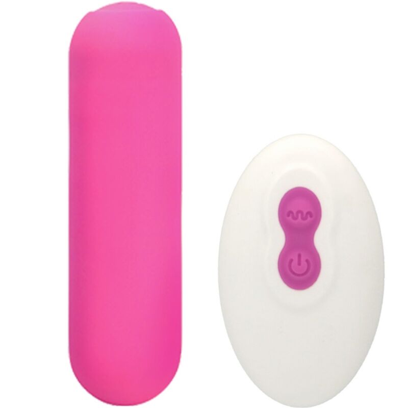 ARMONY SPLASH JOIE VIBRADOR BULLET SILICONE CONTROLE REMOTO 10 VIBRAaaES 75 X 19 CM ROSA