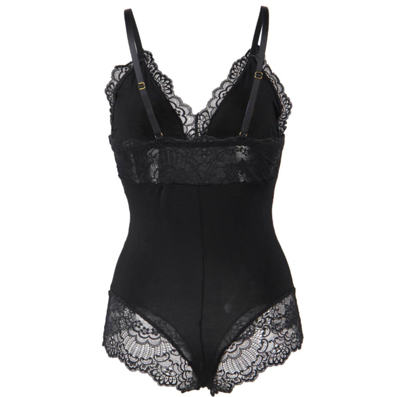 QUEEN LINGERIE PLUS SIZE LACE TEDDY