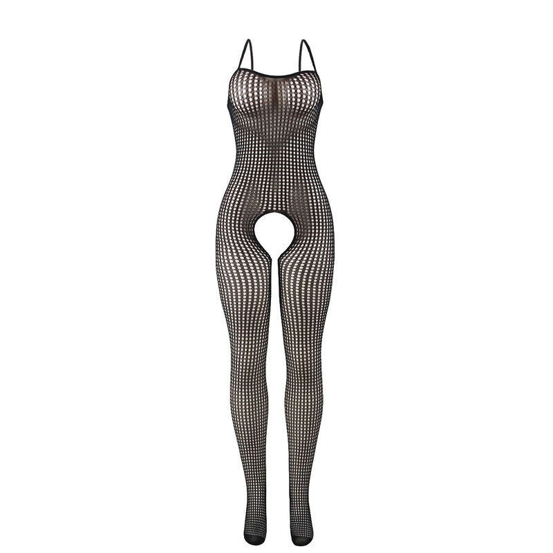 SUBBLIME 951726 BODYSTOCKING SEM FUNDO DE REDE ELSTICA PRETA TAMANHO aNICO
