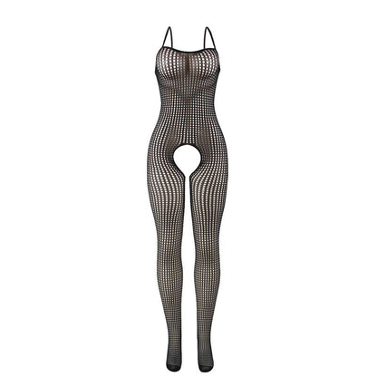 SUBBLIME 951726 BODYSTOCKING SEM FUNDO DE REDE ELSTICA PRETA TAMANHO aNICO