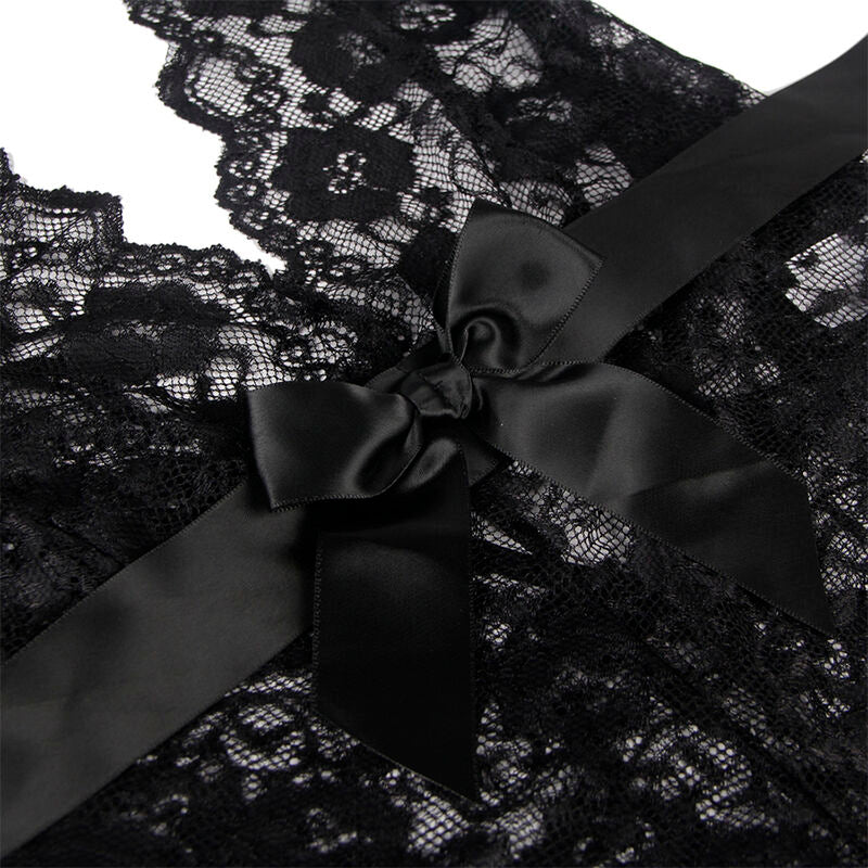 SUBBLIME 930882 BODY SEXY COM BABADOS PRETO L XL