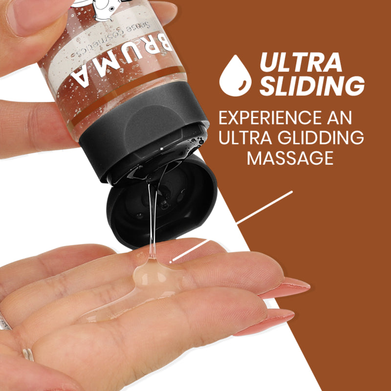 BRUMA aLEO DE MASSAGEM PREMIUM EFEITO CALOR SABOR CUPCAKE 3 EM 1 100 ML