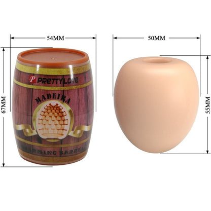 PRETTY LOVE MASTURBADOR MASCULINO EGG FLESH MODELO 2