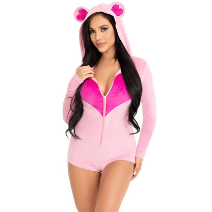 LEG AVENUE BODY URSO DE VELUDO ROSA S