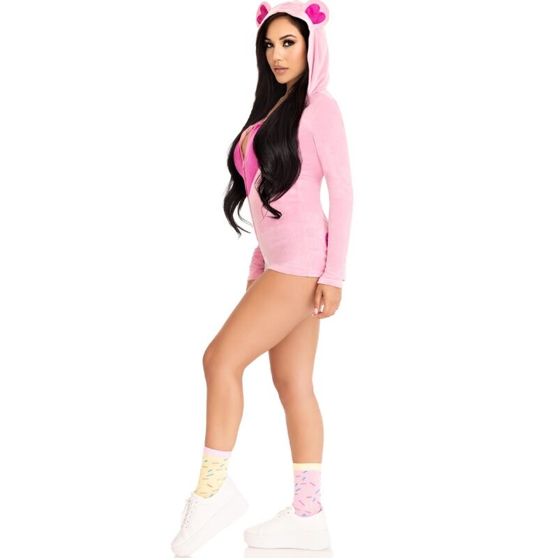 LEG AVENUE BODY URSO DE VELUDO ROSA S