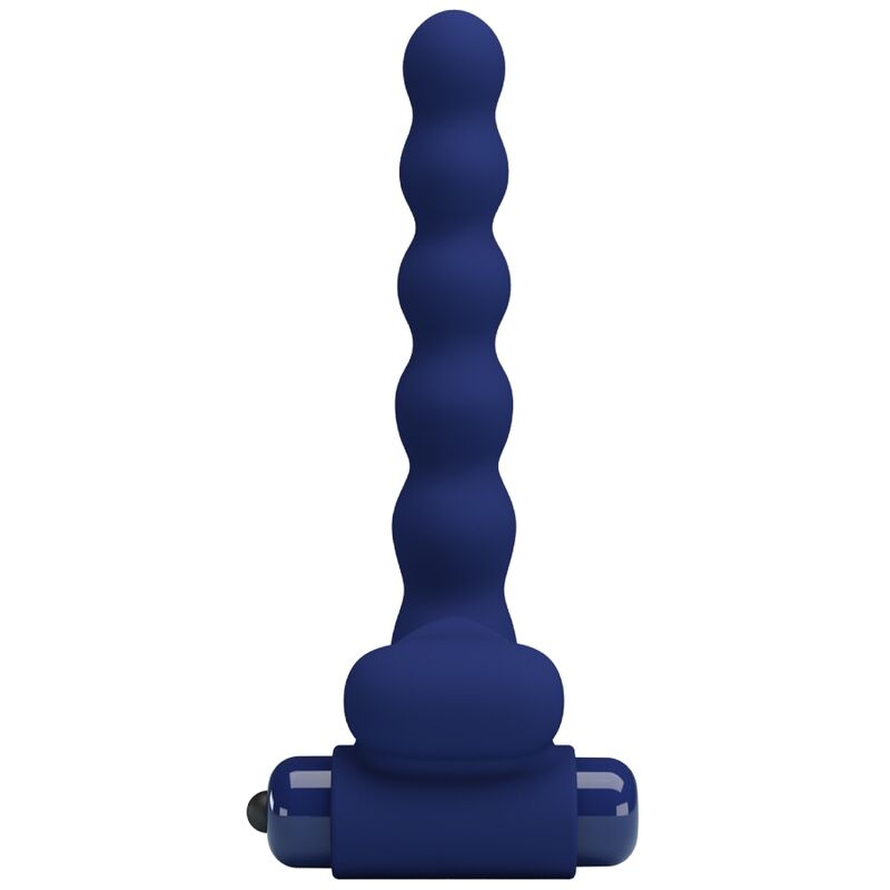 PRETTY LOVE AJMAL ANEL VIBRADOR COM PLUG AZUL