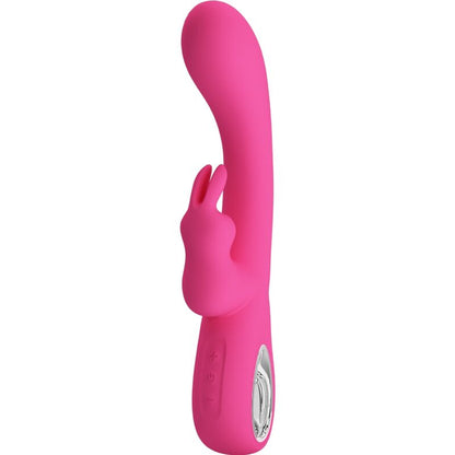 PRETTY LOVE NOVAK RABBIT VIBRADOR 12 VIBRAaaES ROSA