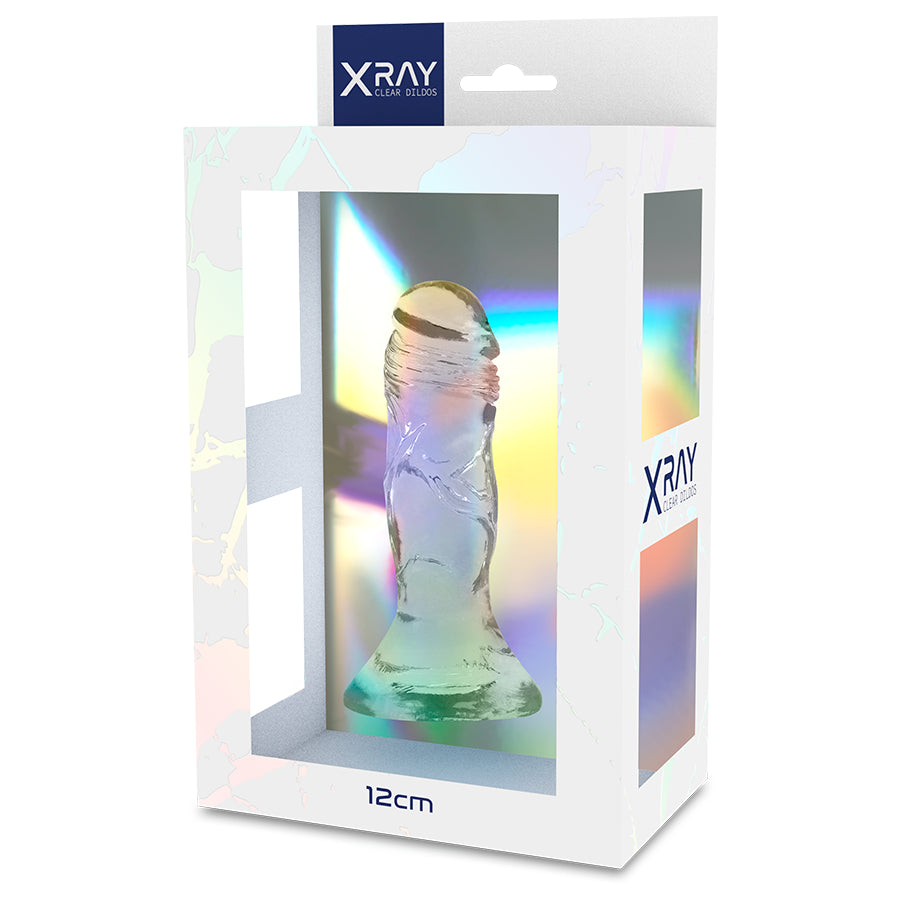 XRAY CLEAR DILDO TRANSPARENTE 12CM X 26CM