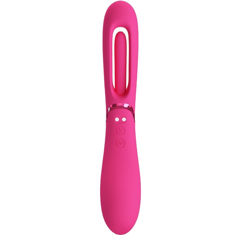 ROMANCE VIBRADOR LEXIE G SPOT 7 VIBRAaaES ROSA