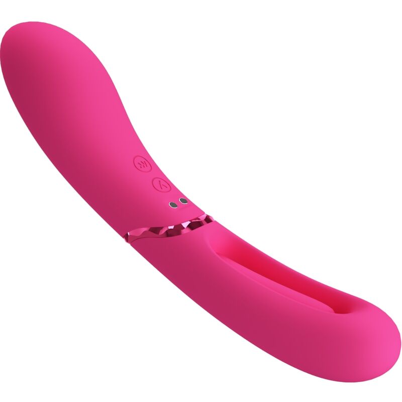 ROMANCE VIBRADOR LEXIE G SPOT 7 VIBRAaaES ROSA