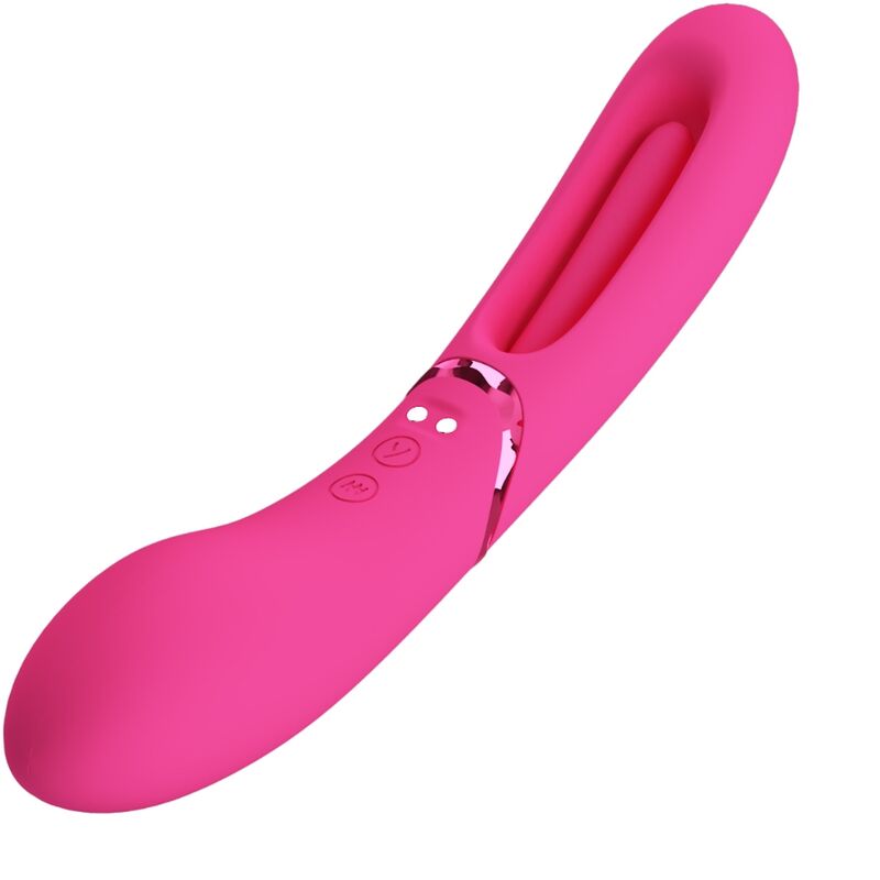 ROMANCE VIBRADOR LEXIE G SPOT 7 VIBRAaaES ROSA