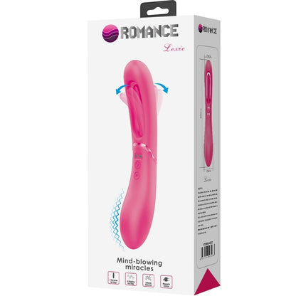 ROMANCE VIBRADOR LEXIE G SPOT 7 VIBRAaaES ROSA