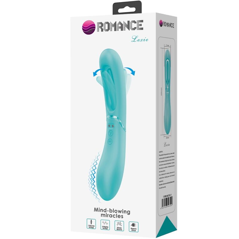 ROMANCE VIBRADOR LEXIE G SPOT 7 VIBRAaaES AZUL