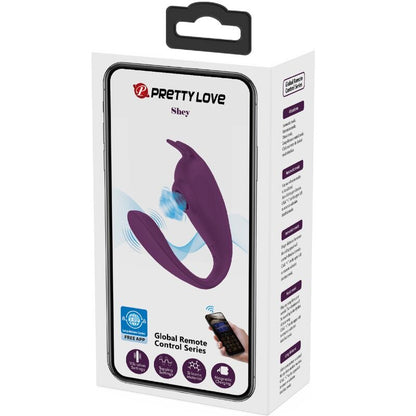 PRETTY LOVE ESTIMULADOR E VIBRADOR SHEY APLICATIVO GRATUITO LONGA DISTaNCIA ROXO