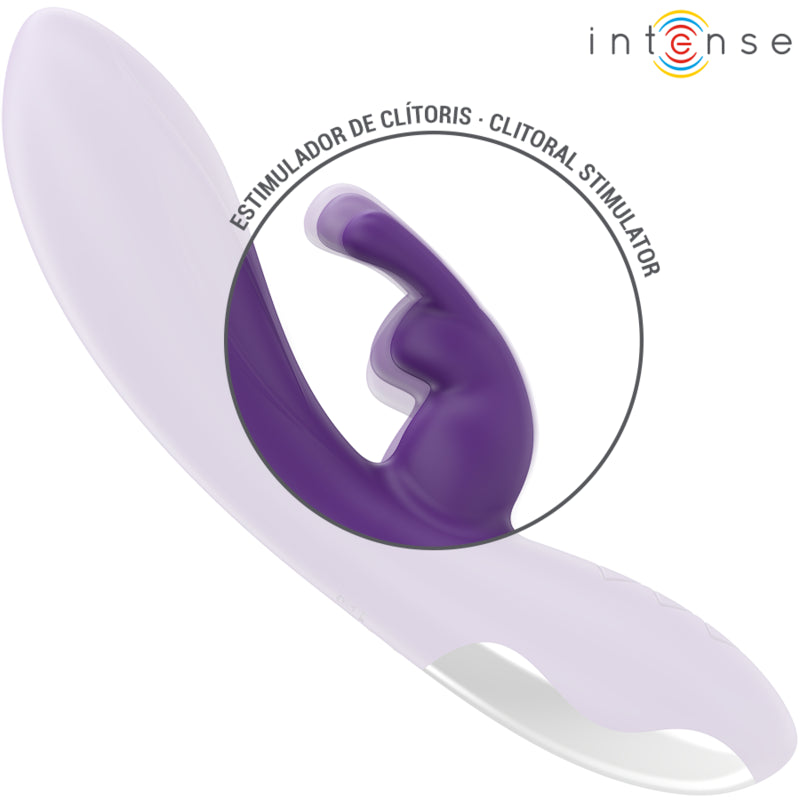 INTENSE RANDALL RABBIT VIBRADOR 10 VIBRAaaES ROXO