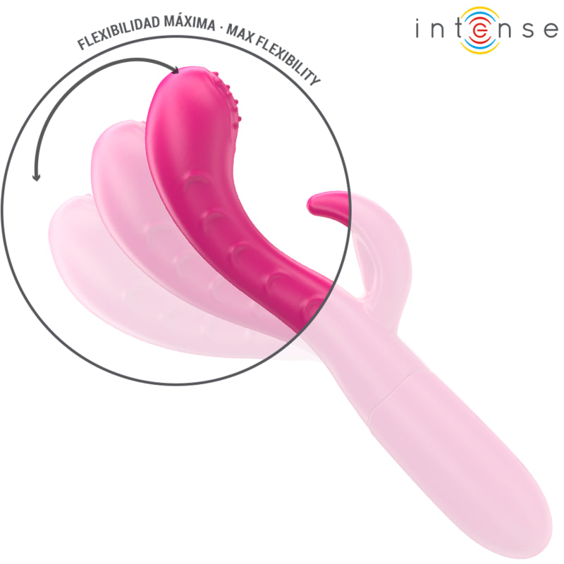 INTENSE AMARA VIBRADOR COM LaNGUA ESTIMULANTE 10 VIBRAaaES ROSA