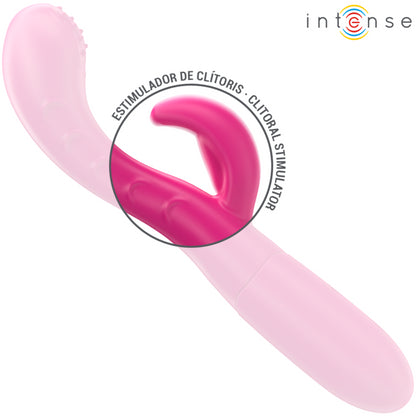 INTENSE AMARA VIBRADOR COM LaNGUA ESTIMULANTE 10 VIBRAaaES ROSA