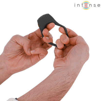 INTENSE CLOVER VIBRADOR ANEL PENIS 10 VIBRAaaES PRETO