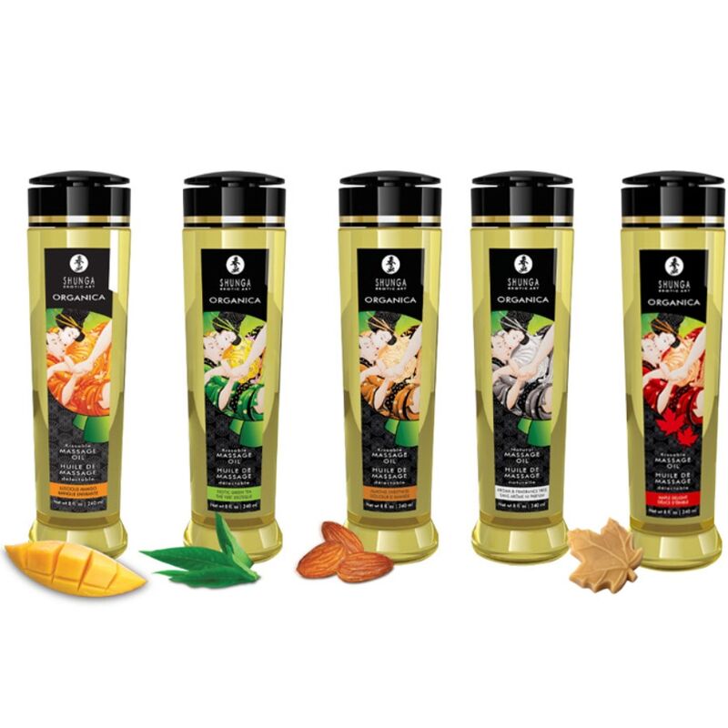 SHUNGA aLEO DE MASSAGEM BIO MANGO 240 ML