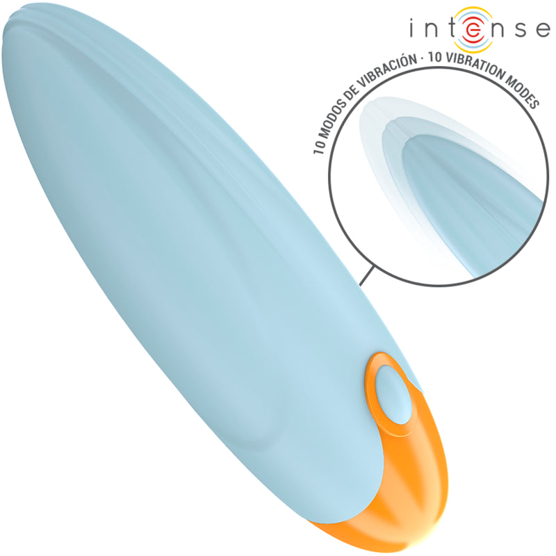 INTENSE MIKE VIBRATING BULLET 10 VIBRAaaES CONTROLE REMOTO AZUL