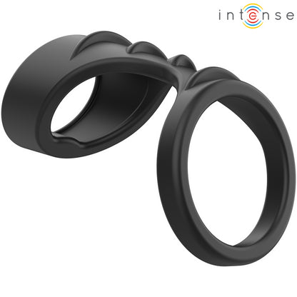 INTENSE THEO ANEL DE SILICONE DUPLO PARA PaNIS MODELO 3 PRETO