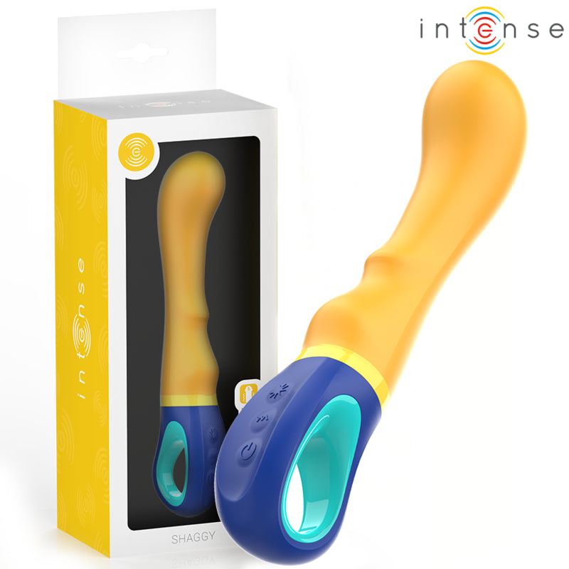 INTENSE SHAGGY VIBRADOR G SPOT AMARELO