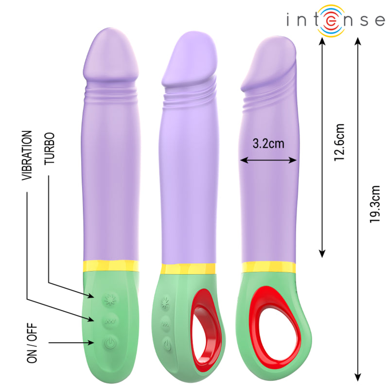 INTENSE VELMA VIBRADOR RABBIT ROXO