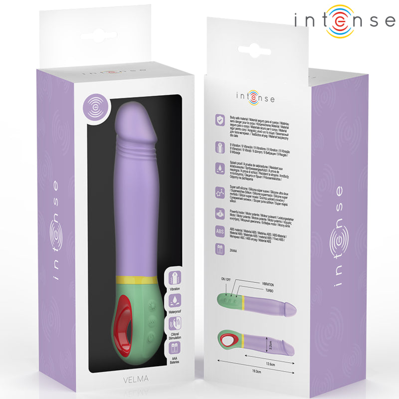 INTENSE VELMA VIBRADOR RABBIT ROXO