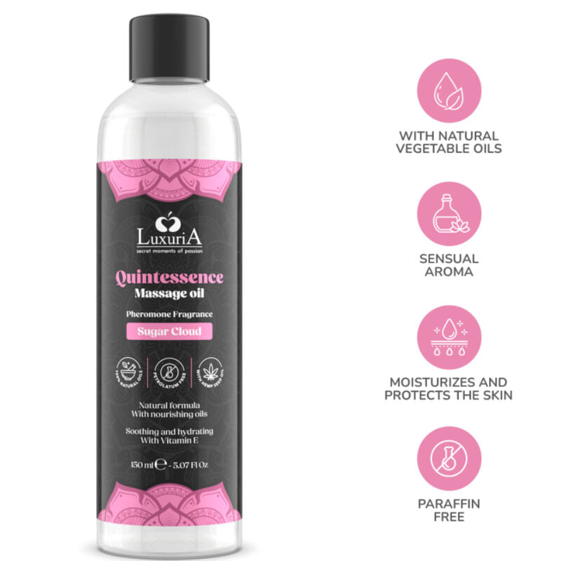 INTIMATELINE LUXURIA aLEO DE MASSAGEM SUGAR CLOUD 150 ML