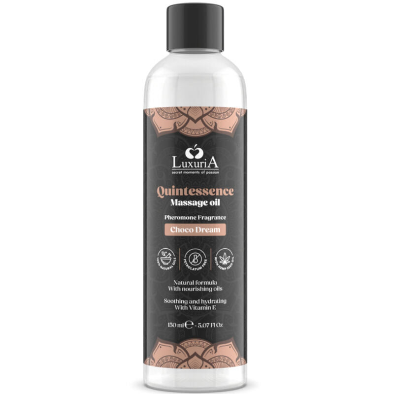 INTIMATELINE LUXURIA aLEO DE MASSAGEM CHOCOLATE 150 ML