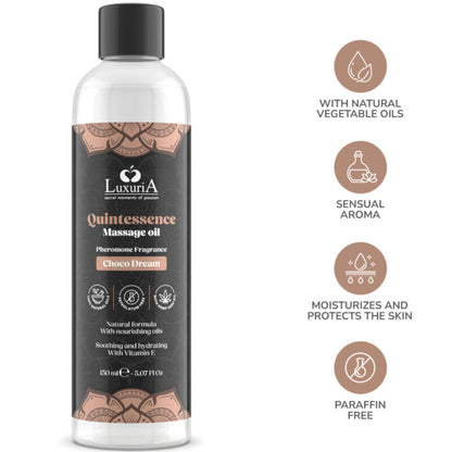 INTIMATELINE LUXURIA aLEO DE MASSAGEM CHOCOLATE 150 ML