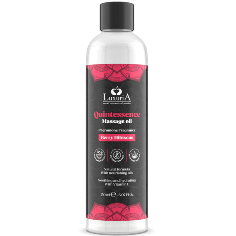 INTIMATELINE LUXURIA aLEO DE MASSAGEM BERRY 150 ML