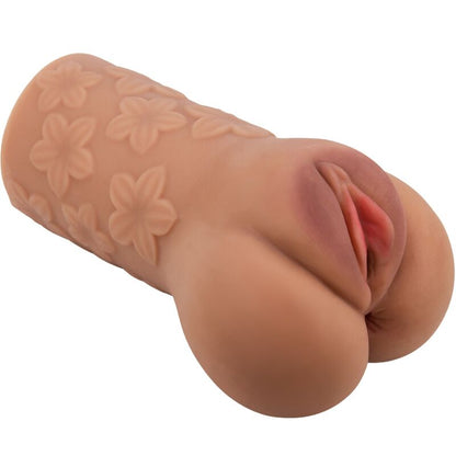 CRAZY BULL DESIGN DE VAGINA E aNUS ESCARLATE COM FLORES CARNE