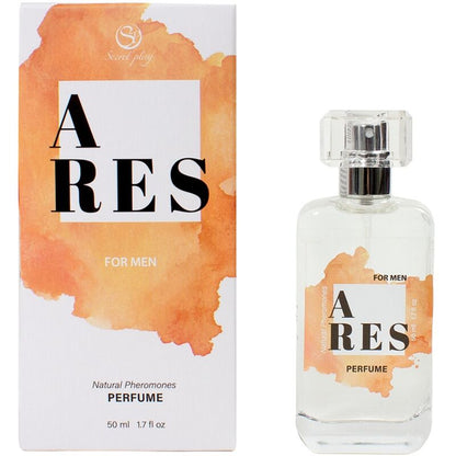 SECRETPLAY ARES NATURAL PERFUME FEROMONAS SPRAY PARA HOMENS 50 ML