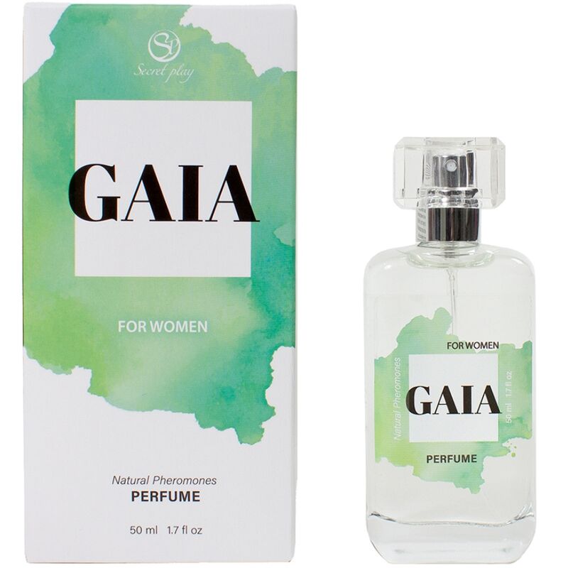 SECRETPLAY GAIA PERFUME NATURAL FEROMONAS SPRAY PARA MULHERES 50 ML