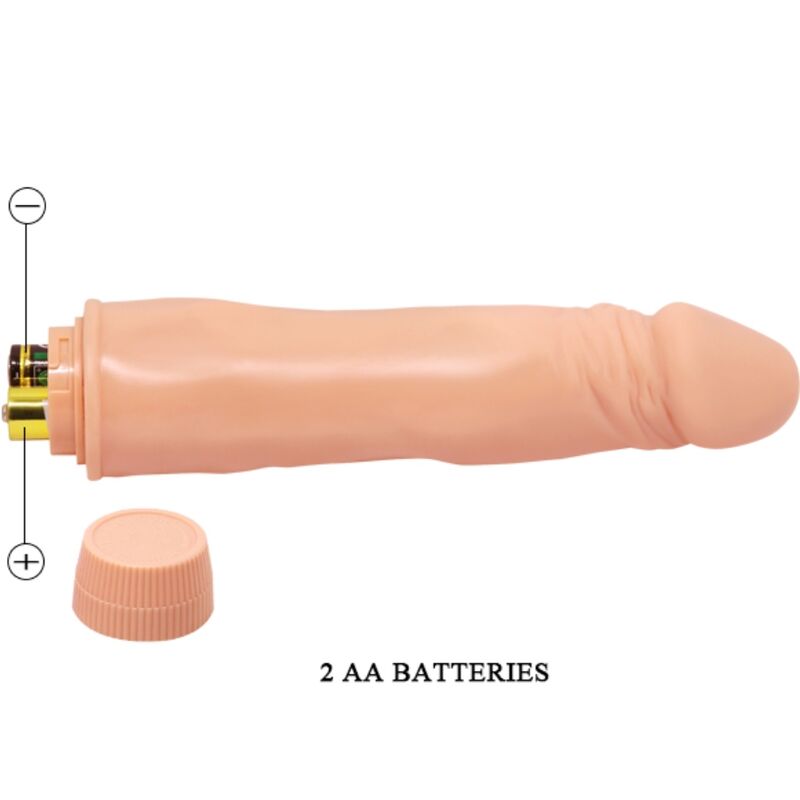BAILE VIBRADOR REALISTA ANaO 21 CM CARNE