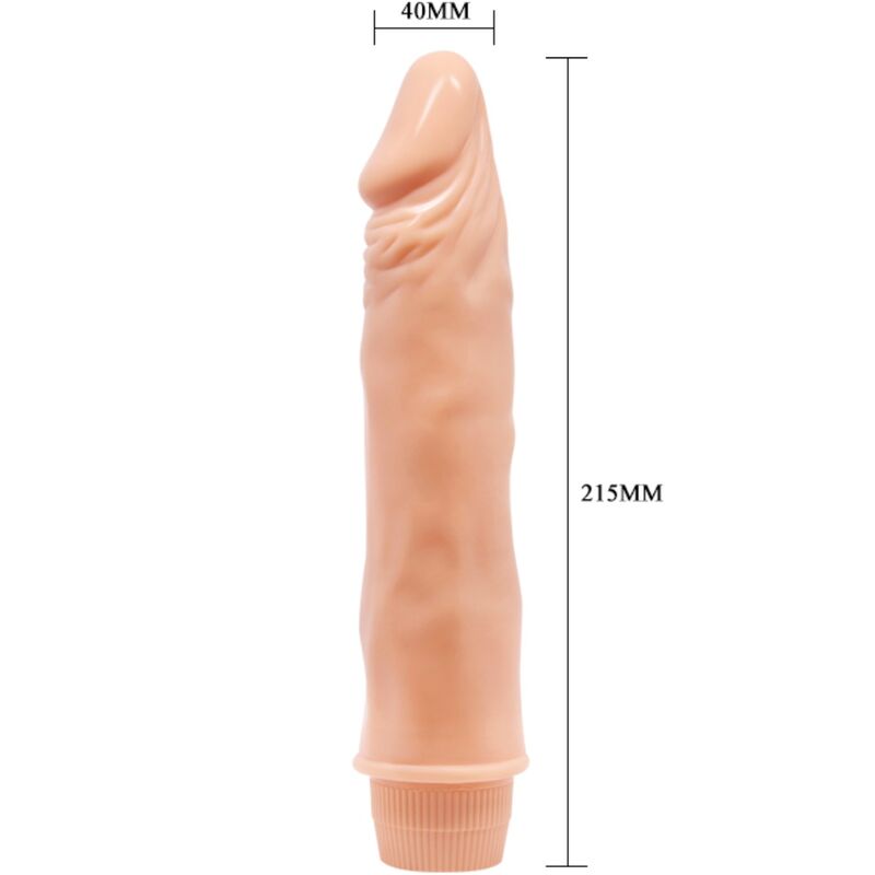 BAILE VIBRADOR REALISTA ANaO 21 CM CARNE