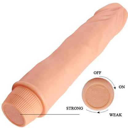 BAILE VIBRADOR REALISTA ANaO 21 CM CARNE