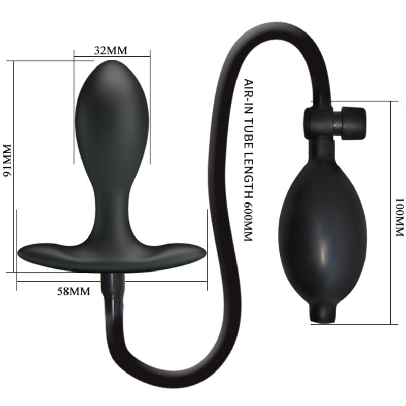 PRETTY LOVE PLUG ANAL INFLaVEL PRETO