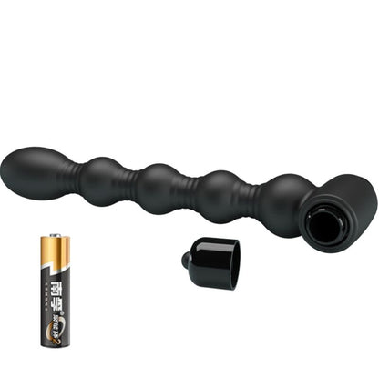PRETTY LOVE LYNN SILICONE ANAL PLUG 10 VIBRAaaES PRETO