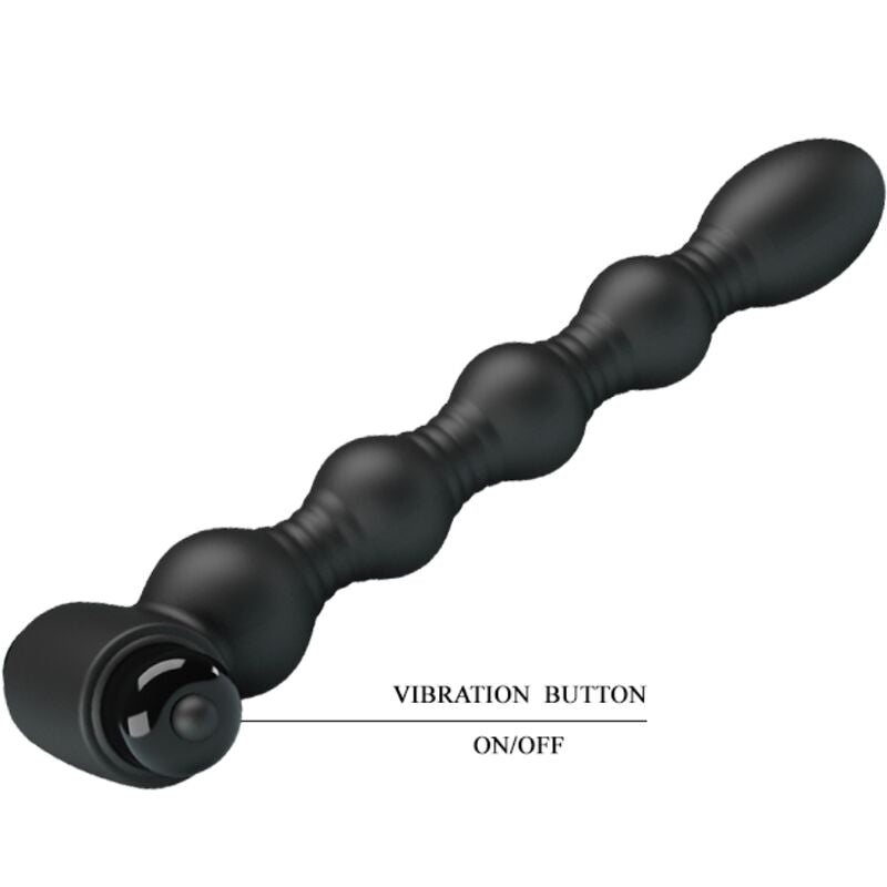 PRETTY LOVE LYNN SILICONE ANAL PLUG 10 VIBRAaaES PRETO