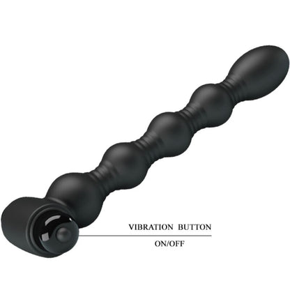 PRETTY LOVE LYNN SILICONE ANAL PLUG 10 VIBRAaaES PRETO