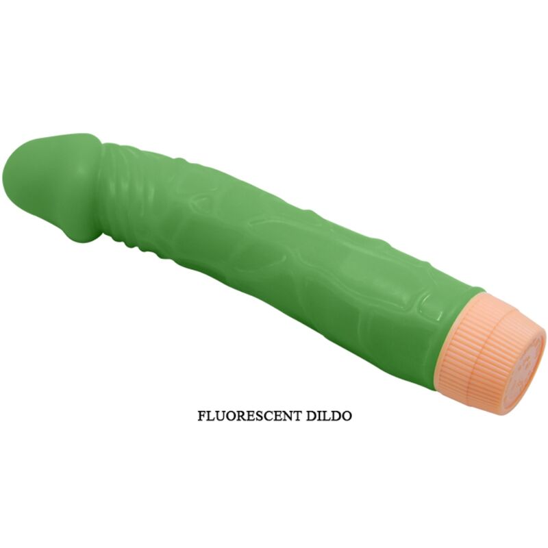 BAILE BILL VIBRADOR REALISTA 225 CM VERDE