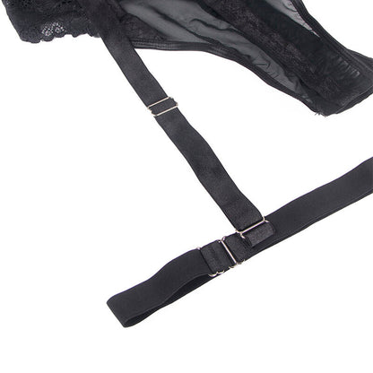 SUBBLIME TEDDY CON LIGUERO DETALLE TIRAS PECHO NEGRO S M
