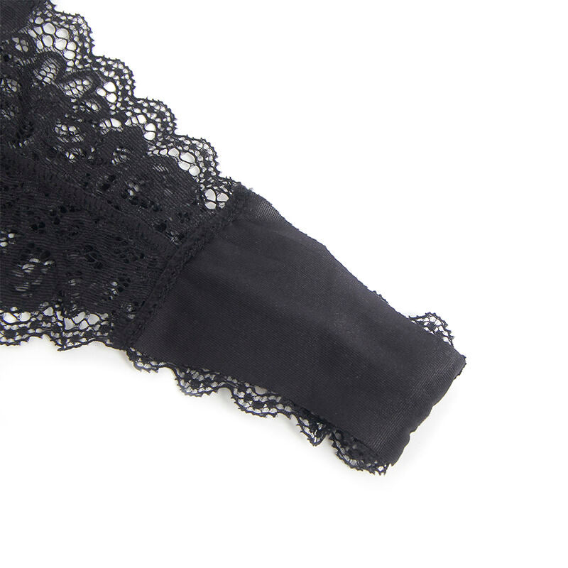 SUBBLIME 955458 BODY COURO PRETO COM ZiPER S M