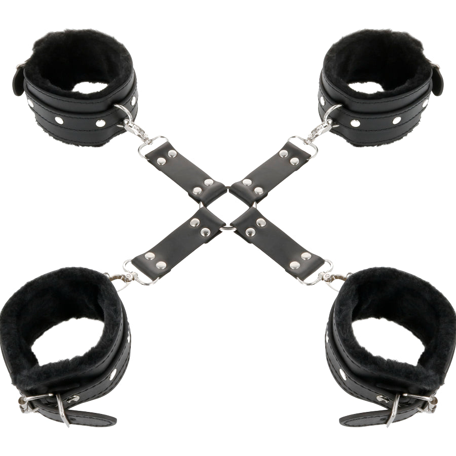 DARKNESS HOGTIE SET BLACK