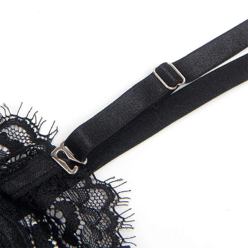 SUBBLIME 955496 BODY DE RENDA COM LAyOS E LIGAS PRETO S M