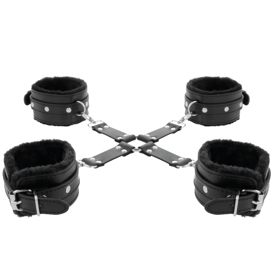 DARKNESS HOGTIE SET BLACK