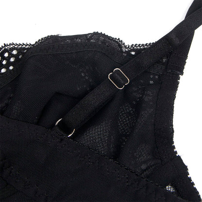SUBBLIME 955625 BODY DE RENDA COM FECHO NA PARTE INFERIOR PRETO L XL