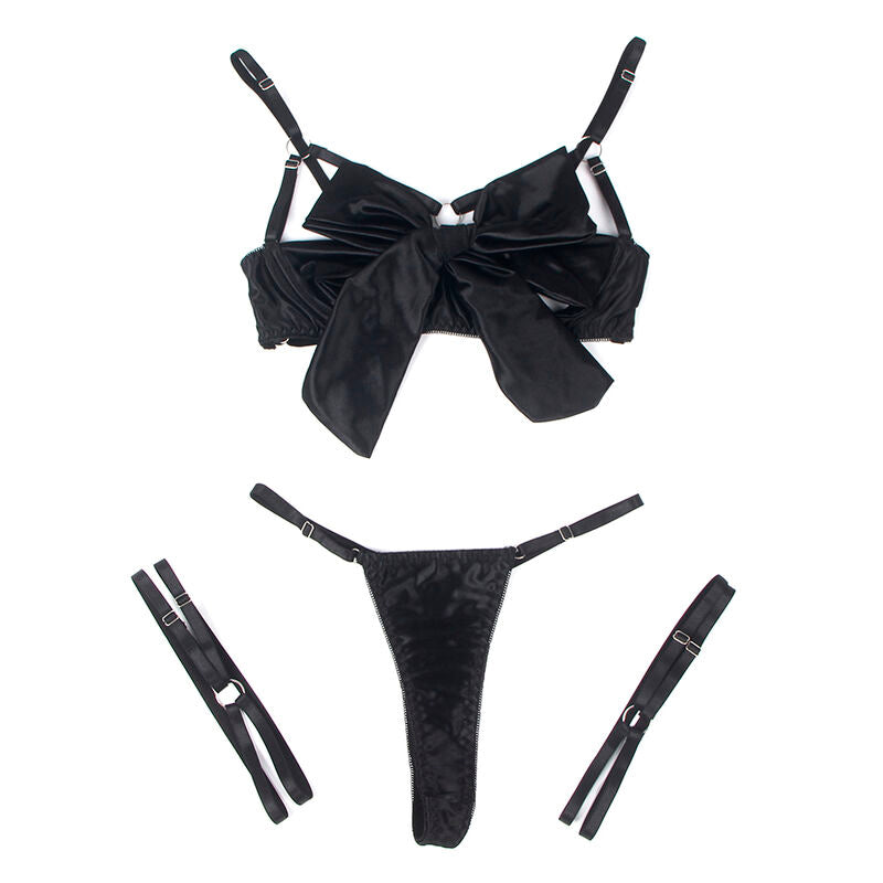 SUBBLIME 955205 CONJUNTO DE SUTIa COM LAyO PRETO AJUSTaVEL L XL
